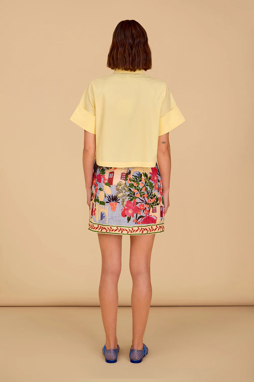 Isla Wrap Skirt in Village