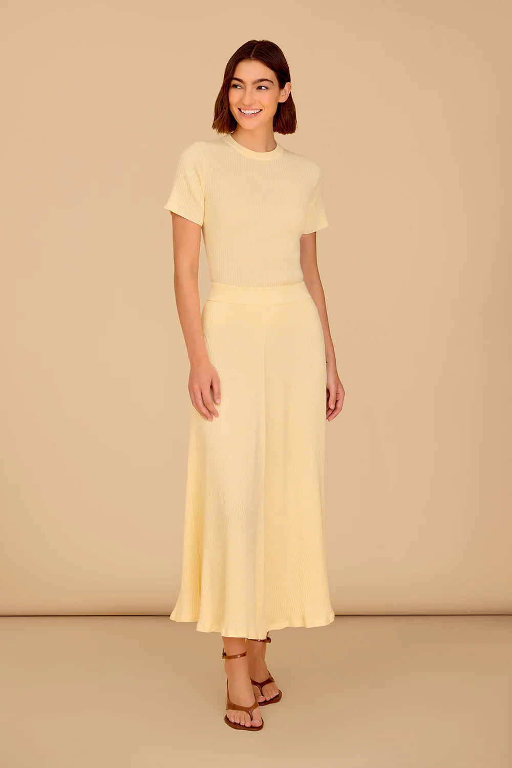 Gerty Skirt in Butter