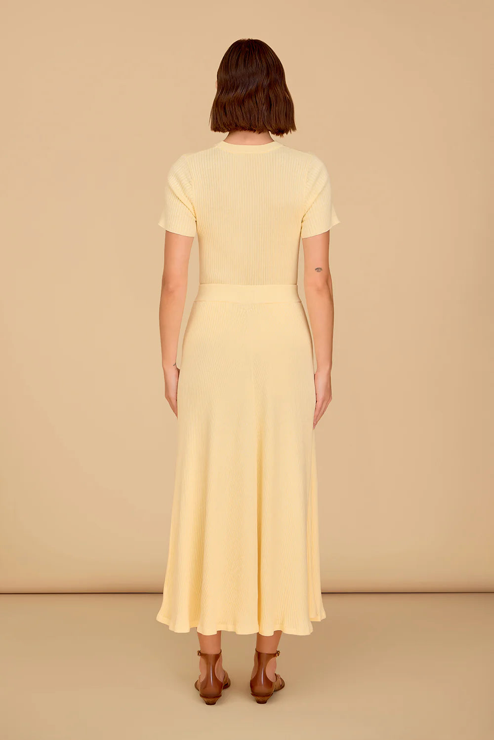 Gerty Skirt in Butter