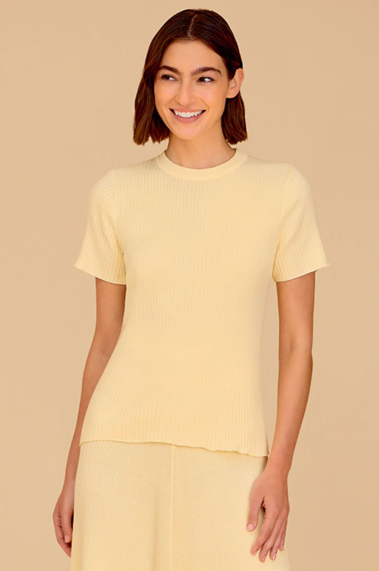 Fifi Knit Top in Butter