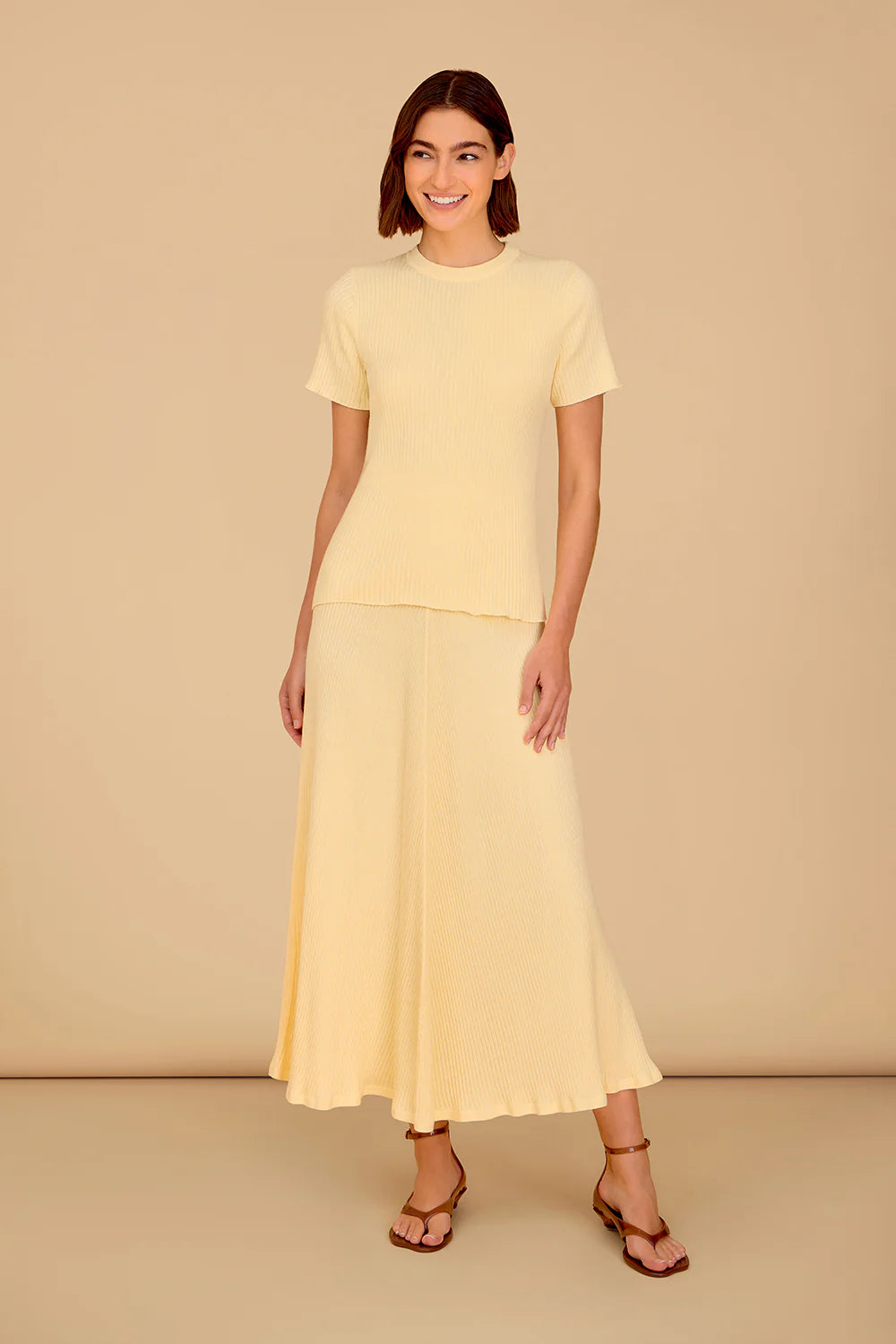 Gerty Skirt in Butter