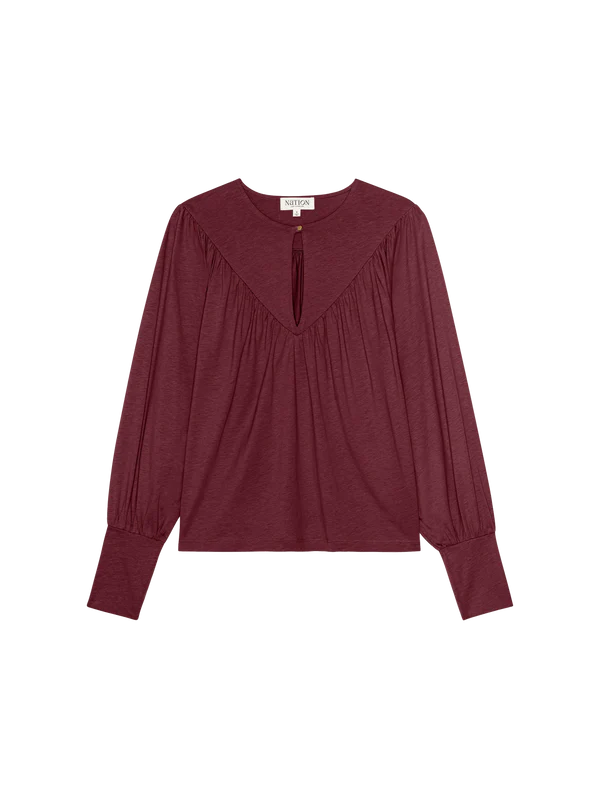 Jeannie Keyhole Top