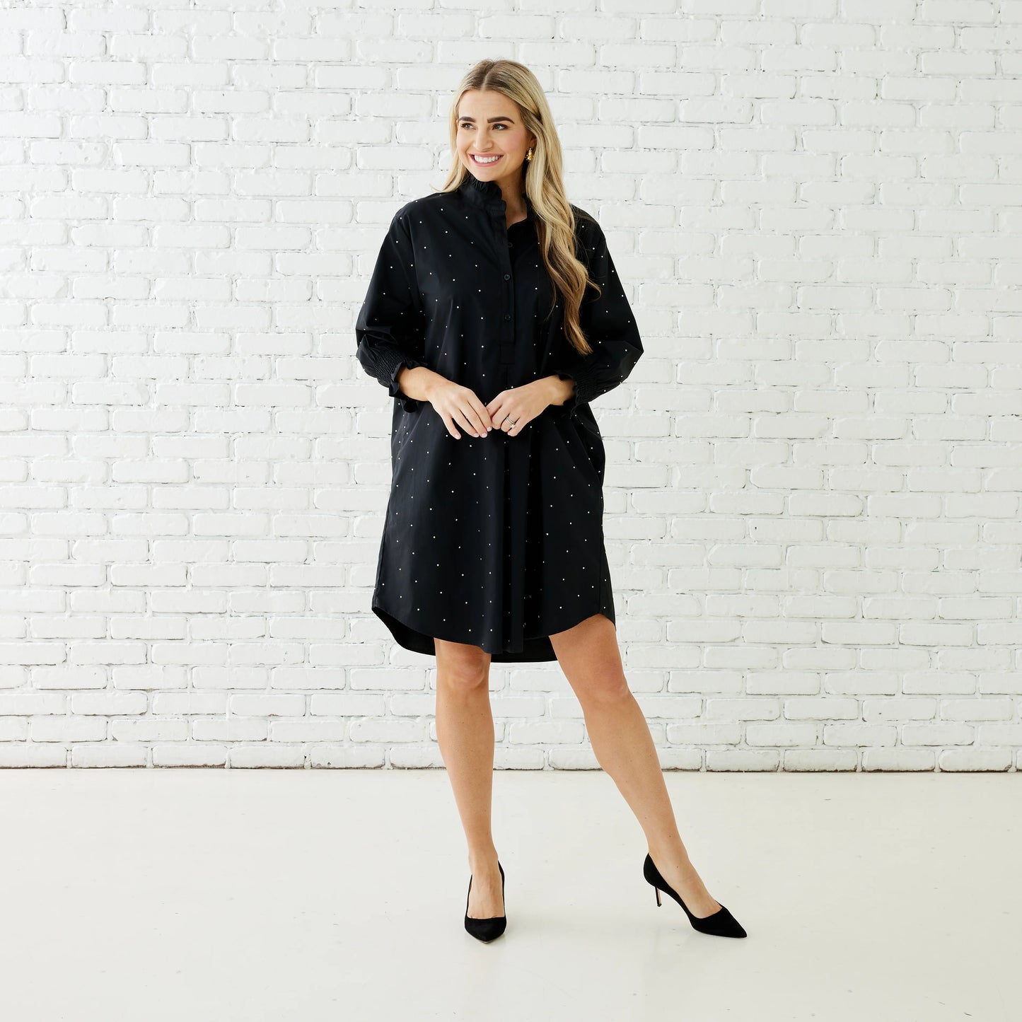 Kimberly Sparkle Short Dress Holiday