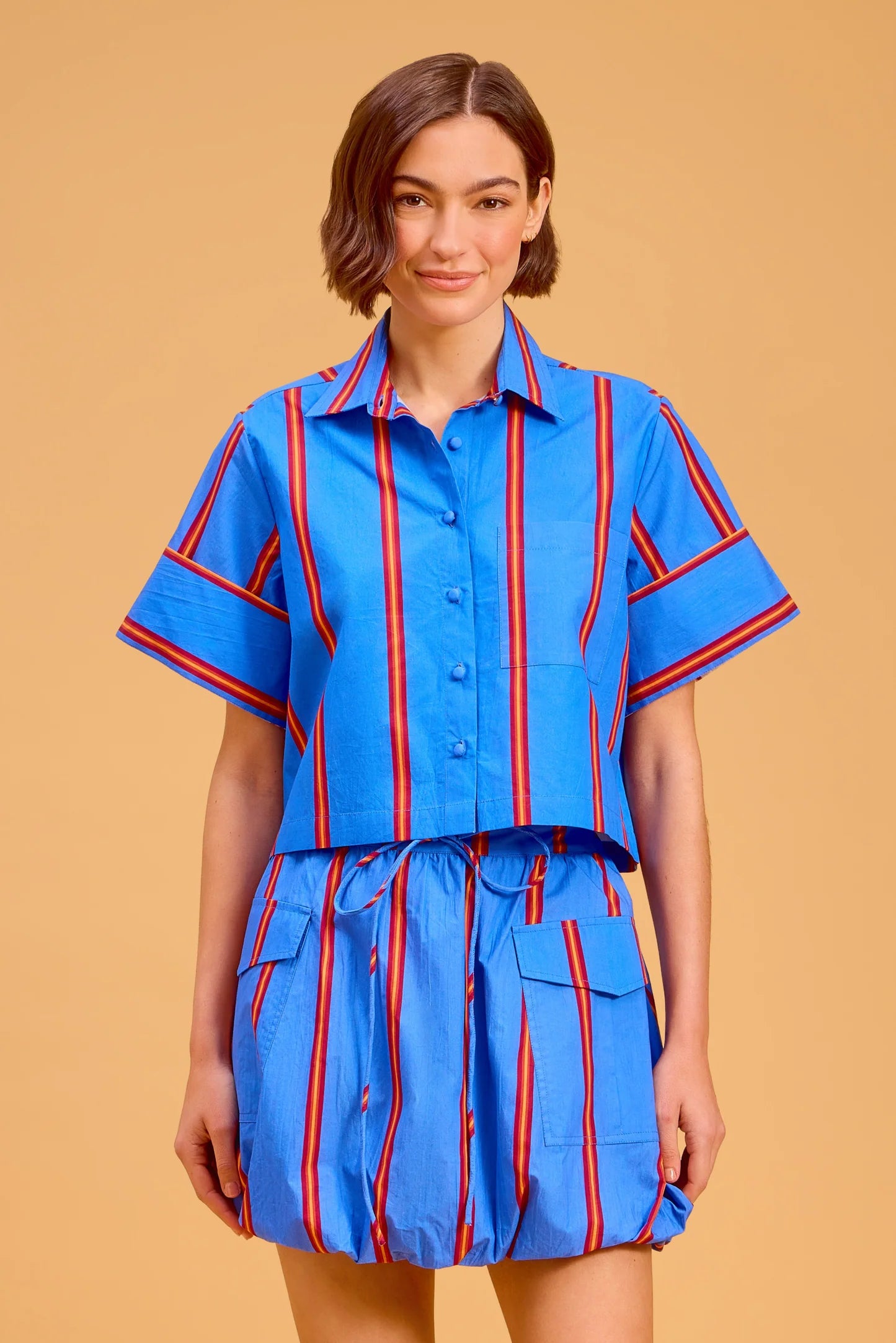 Kyle Shirt in Ledger Stripe