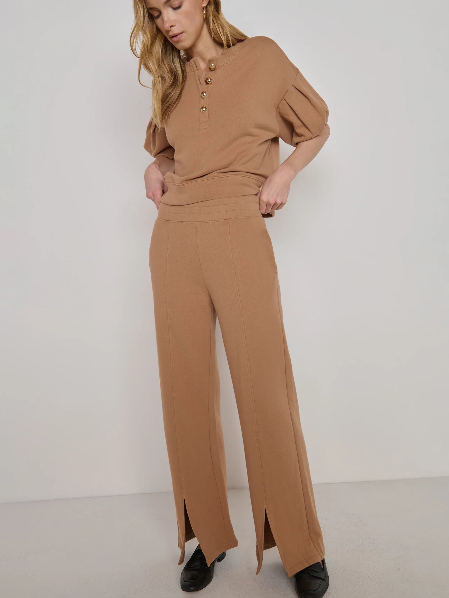 Lincoln Knit Pant in Palo Santo