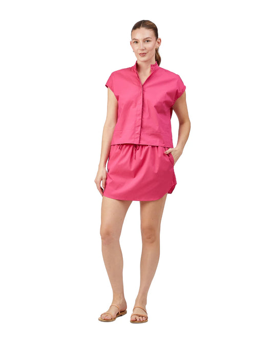 Lydia Top in Bright Pink