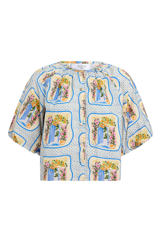 Freda Top in La Puerta Azul