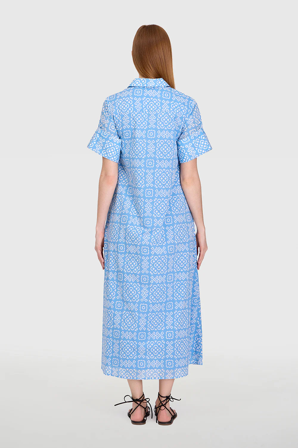 Gibbons Dress in Lanai Tile