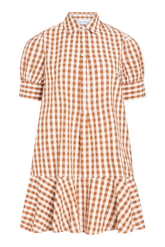 Liv Dress in Field Check
