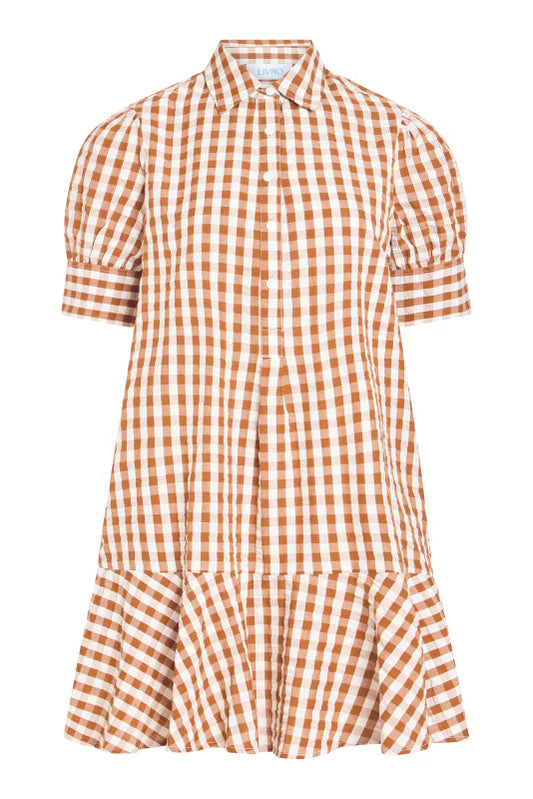 Liv Dress in Field Check