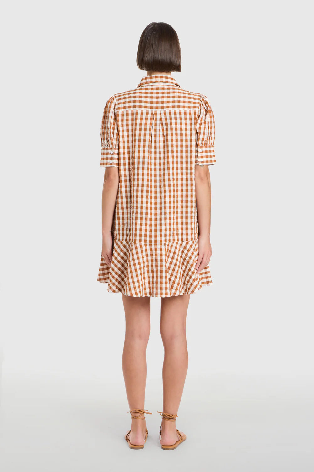 Liv Dress in Field Check