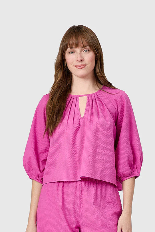 Travel Top in Raspberry
