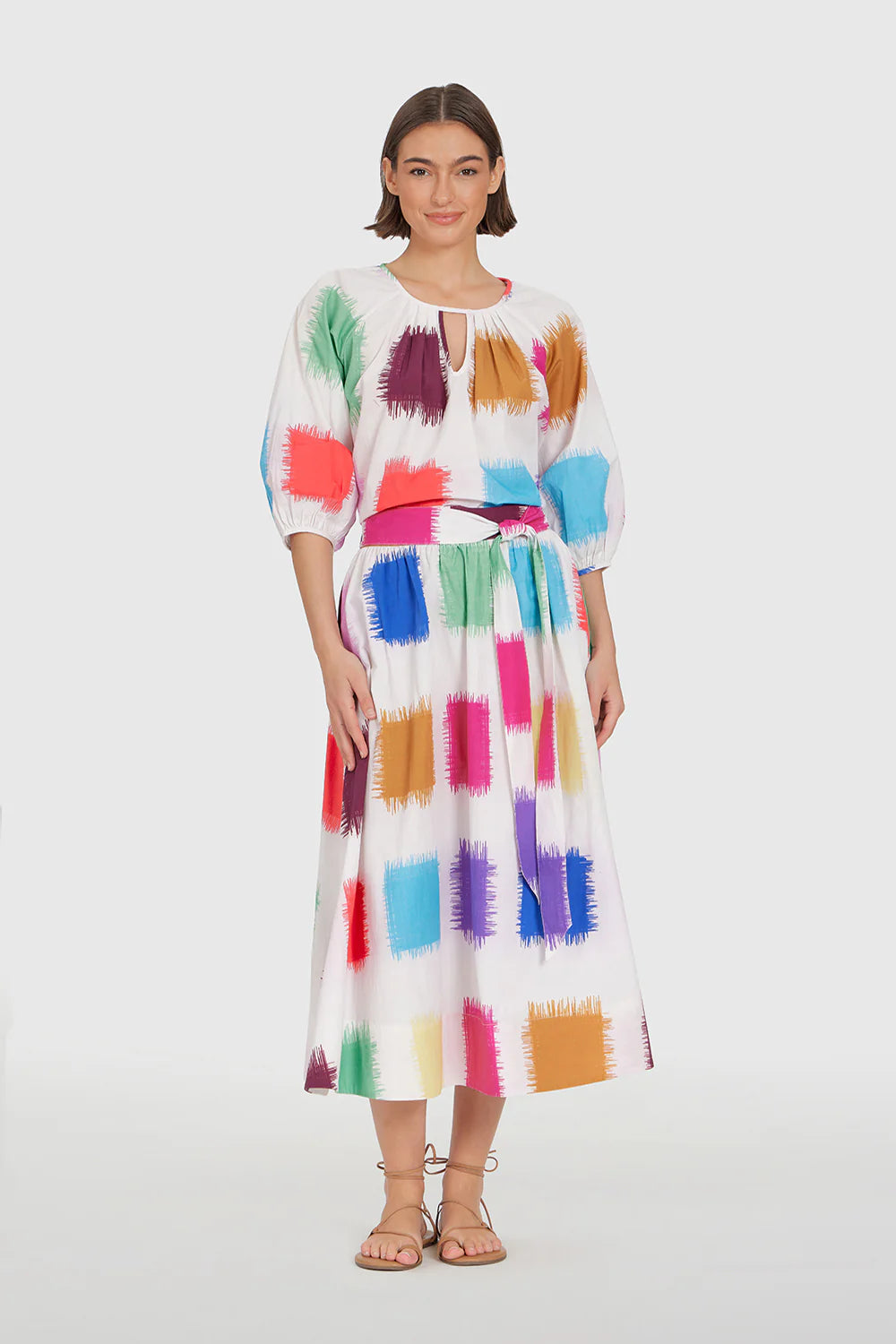 Lou Skirt in Brushtrokes