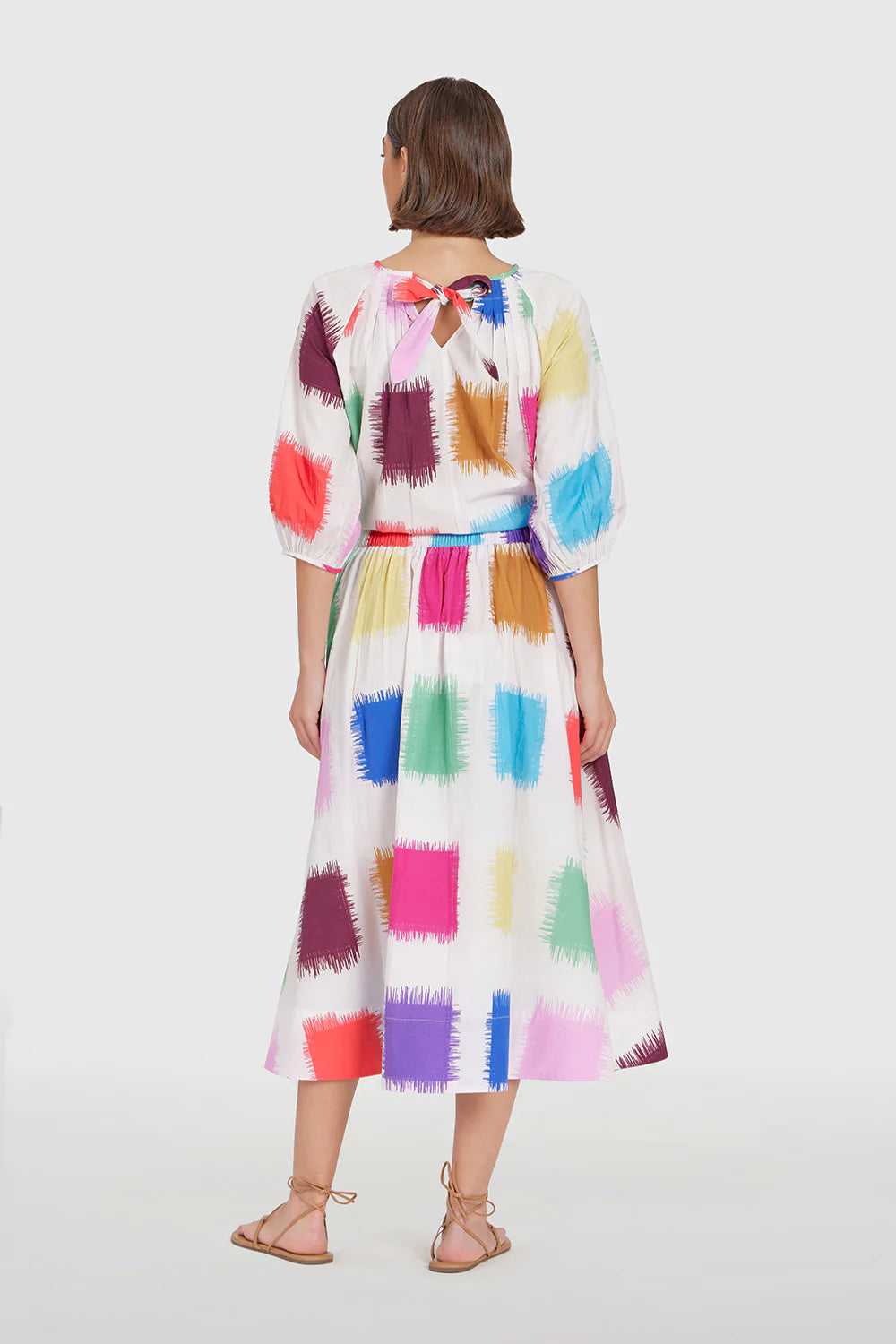 Lou Skirt in Brushtrokes