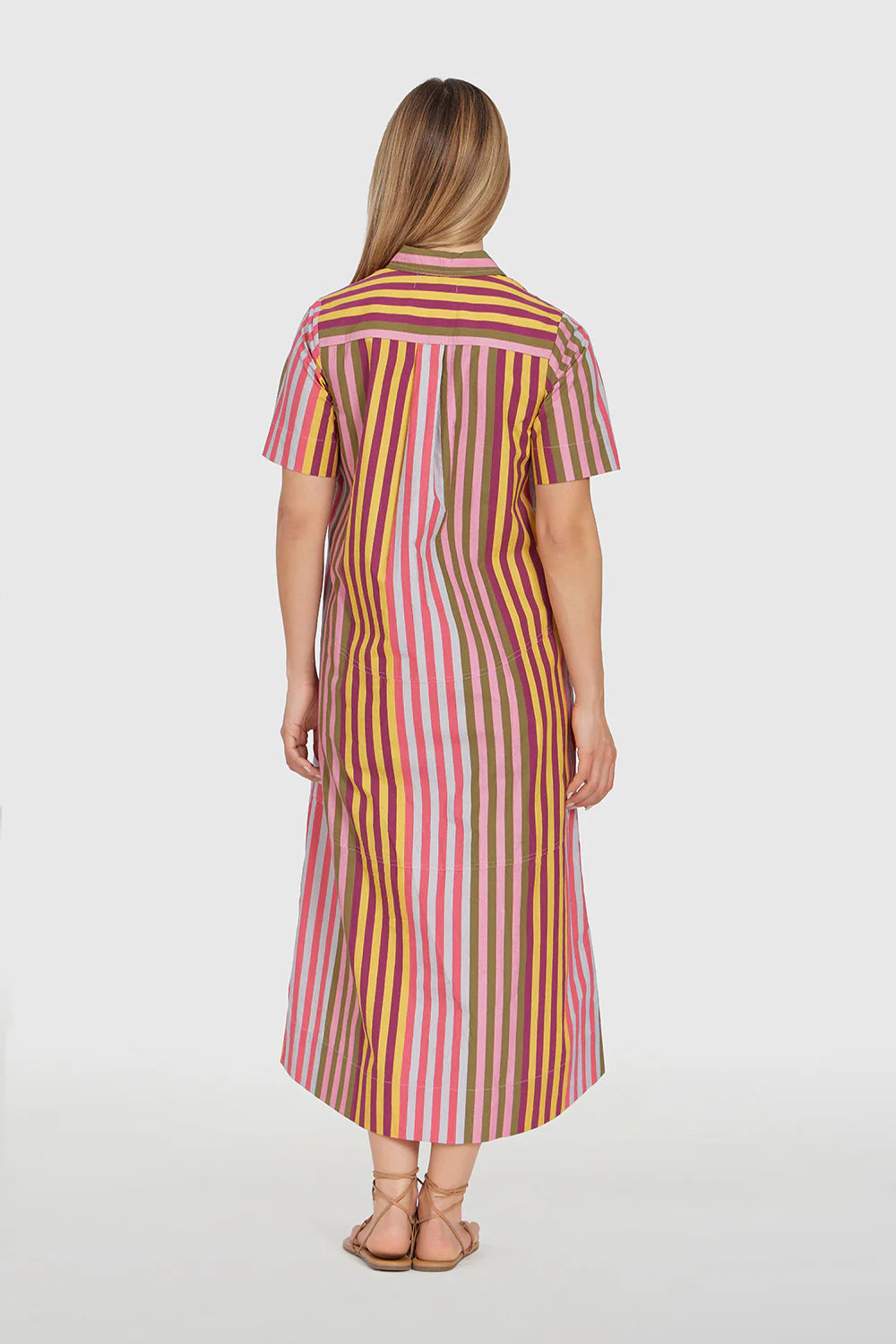 City Dress in Kasbah Stripe