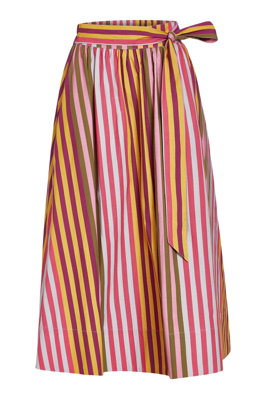 Lou Skirt in Kasbah Stripe