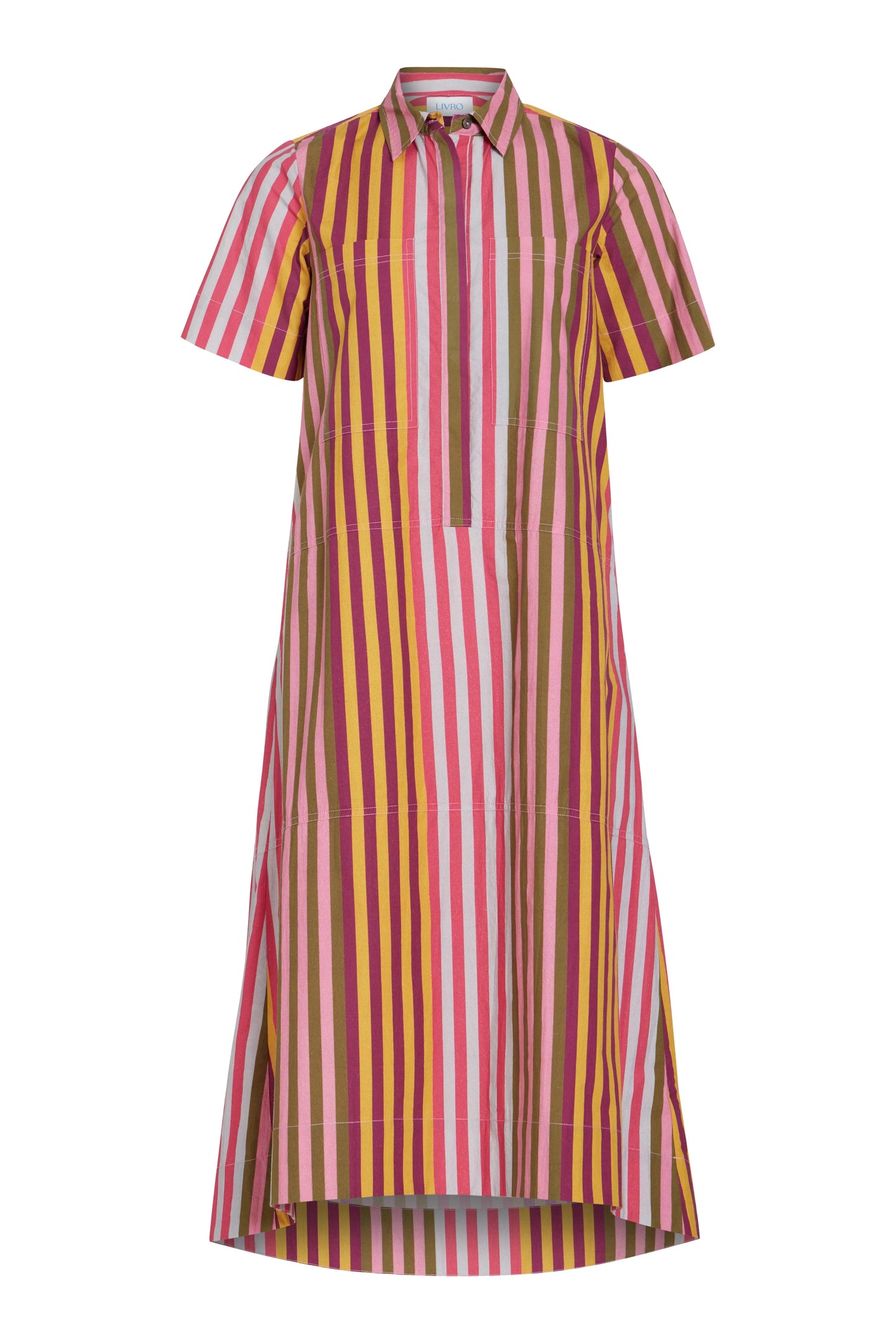 City Dress in Kasbah Stripe