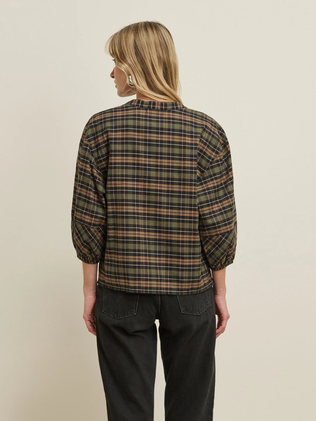 Malgo Top inn Tartan Plaid