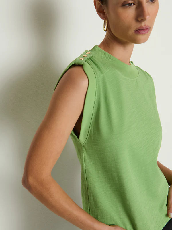 Mikka Buttoned Tank