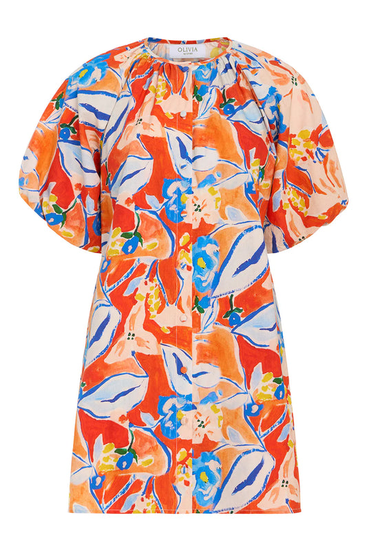 Frannie Dress in Marbella Floral