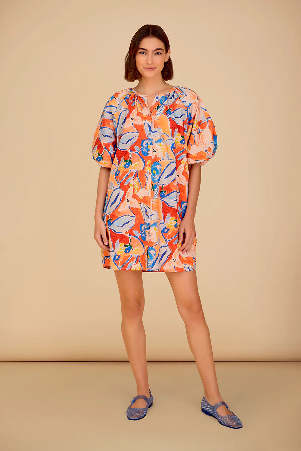 Frannie Dress in Marbella Floral