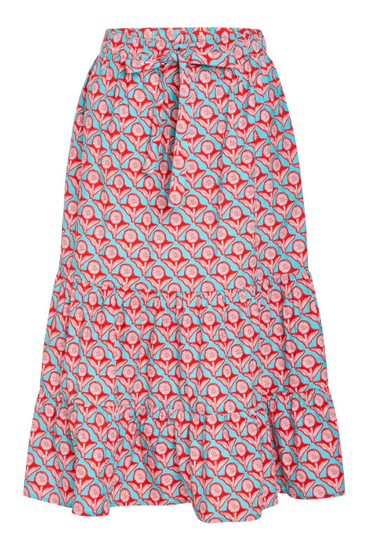 Market Skirt in Penny Bloom
