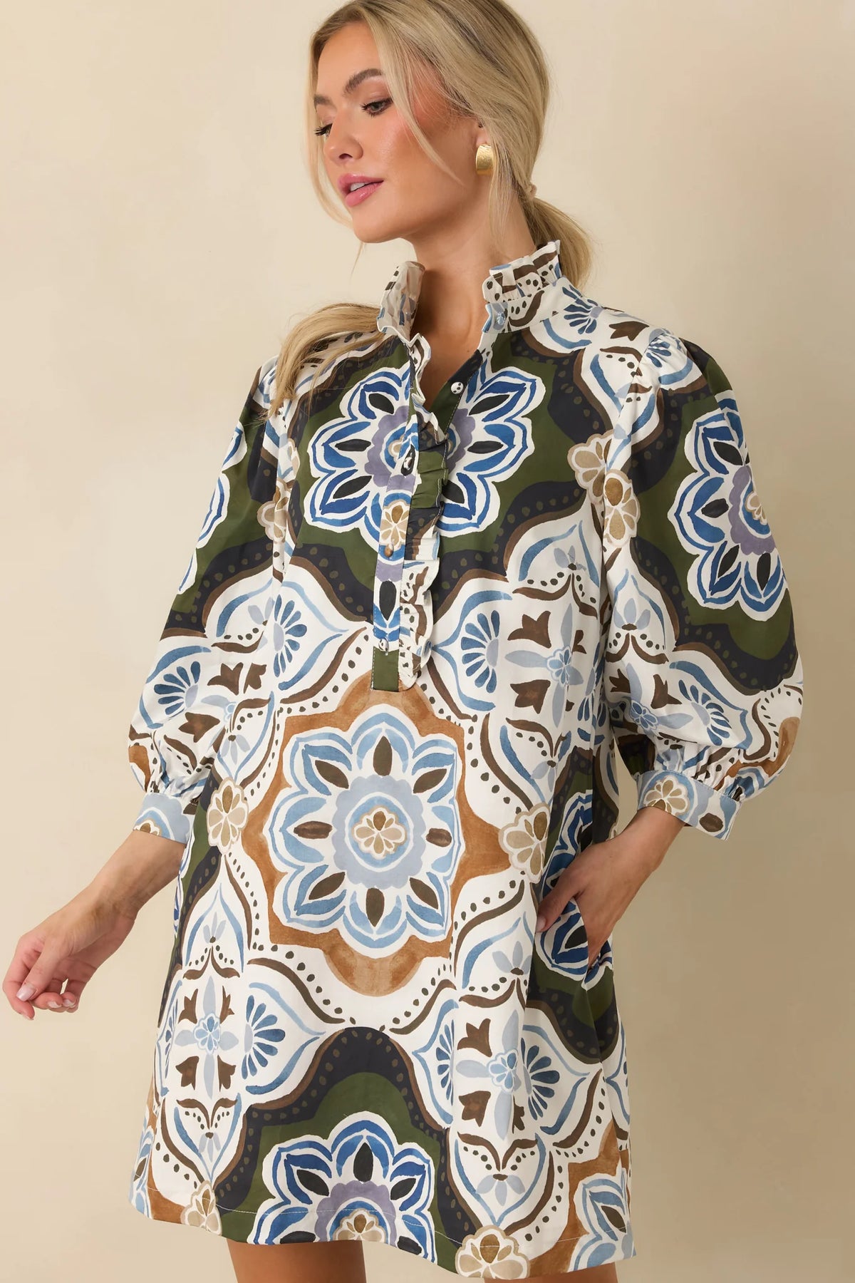 Maren Dress in Manor House