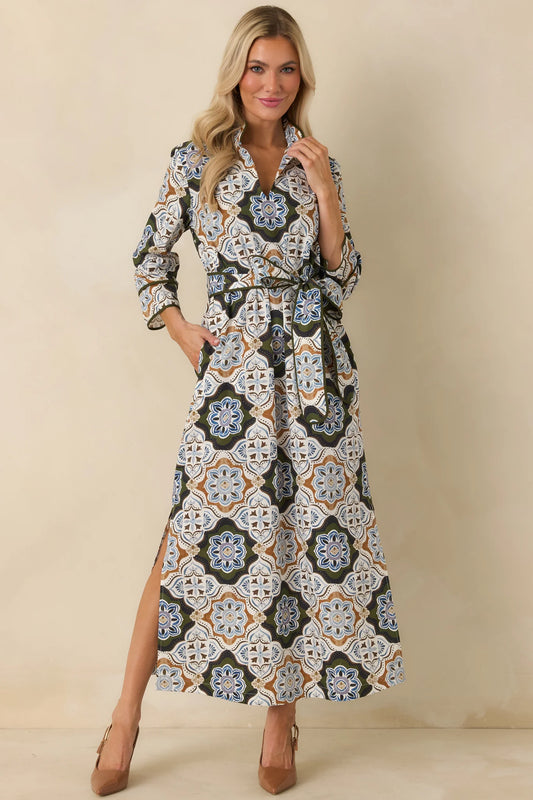 Matilda Dress in Manor House