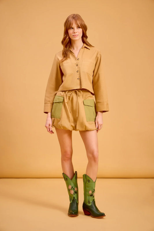 Taylor Skirt in Tan