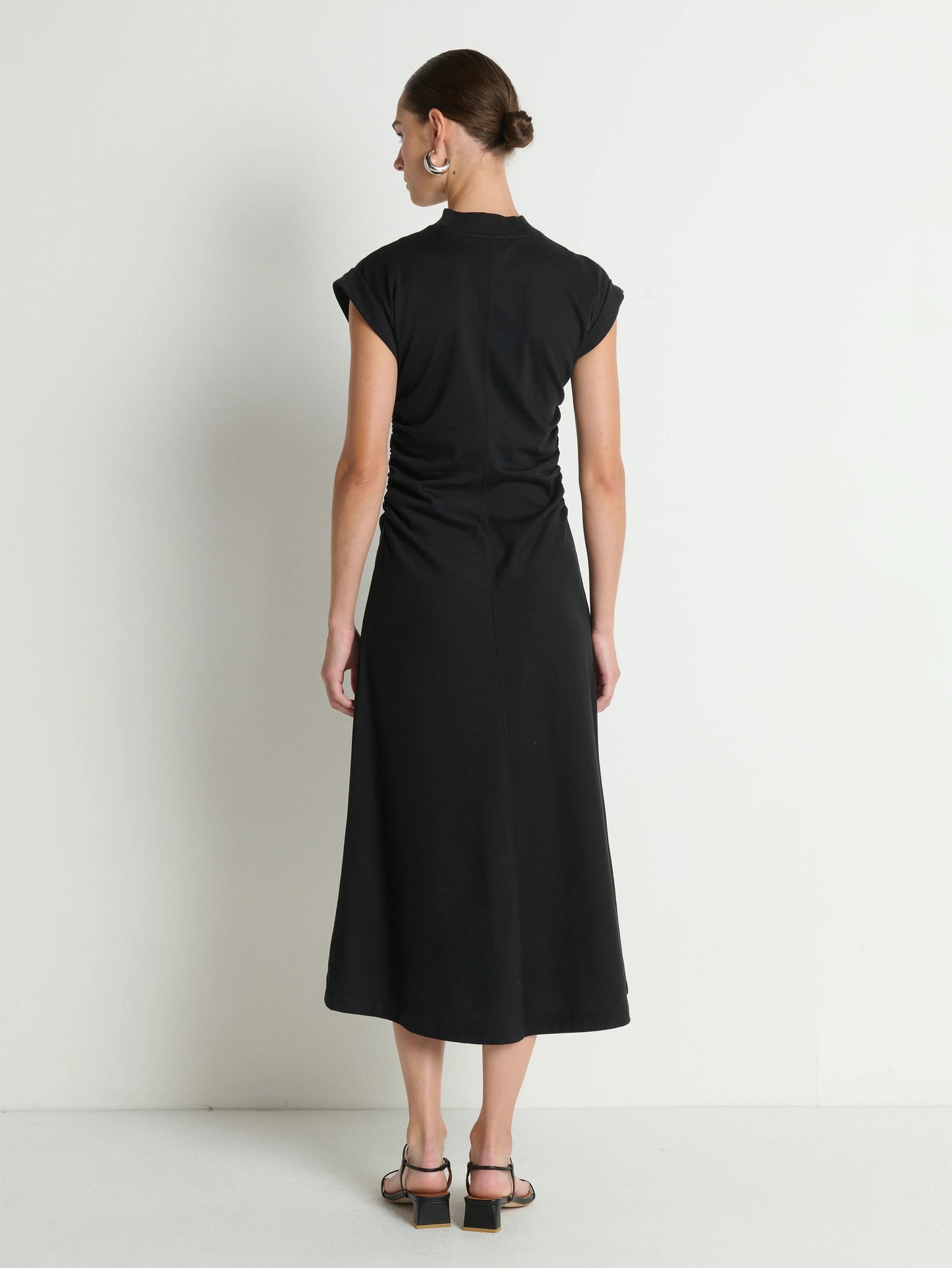 Neva Dress in Jet Black