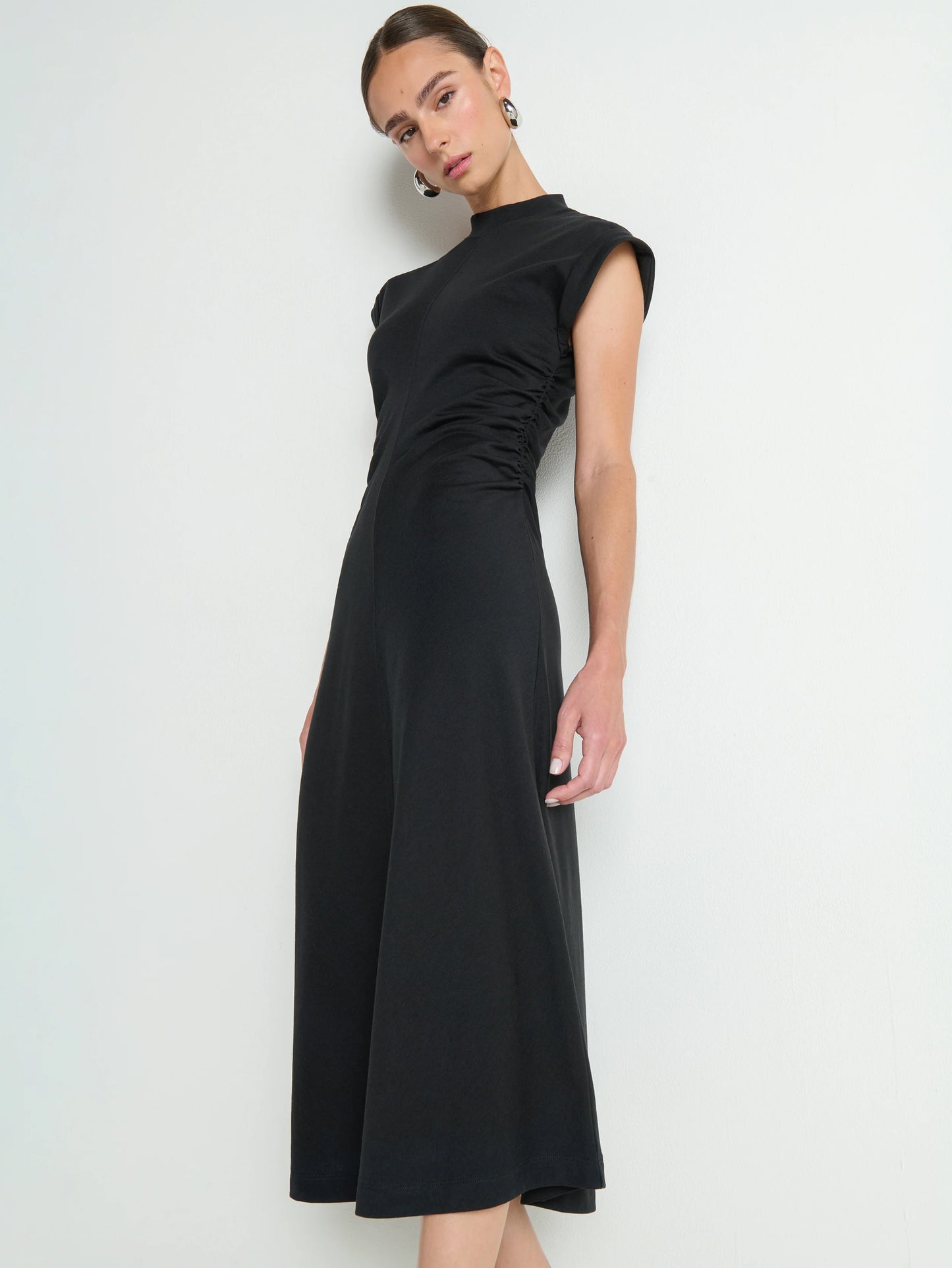 Neva Dress in Jet Black