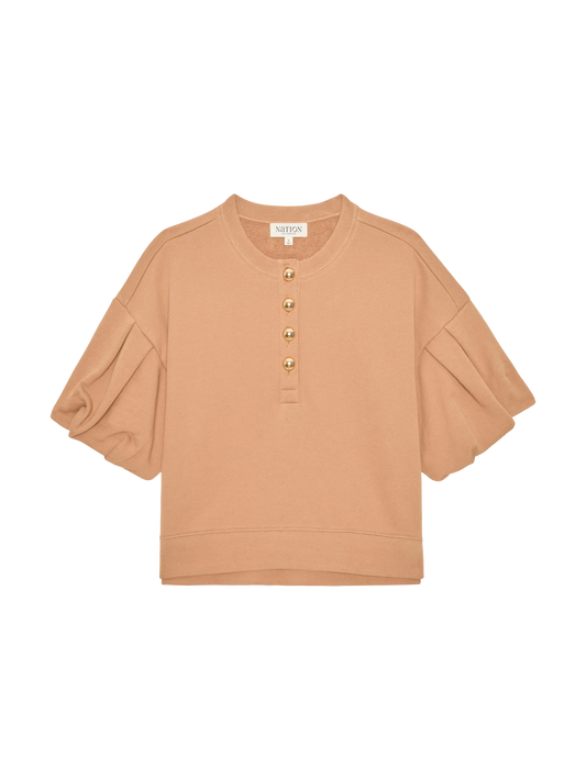 Nikki Sweatshirt in Palo Santo