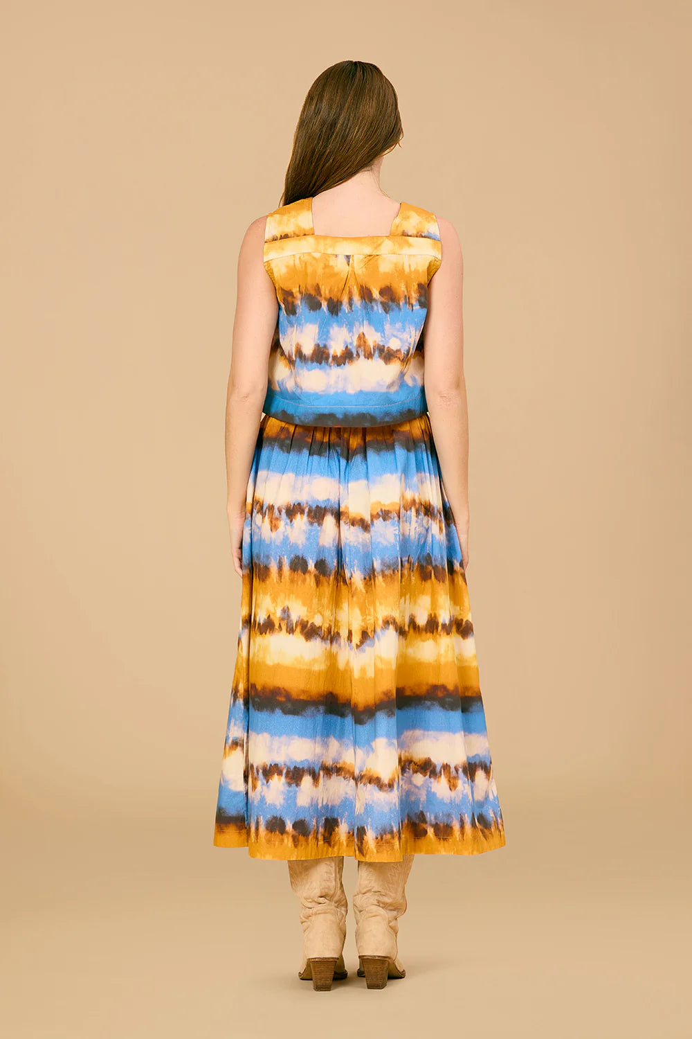 Kit Skirt in Golden Ombre