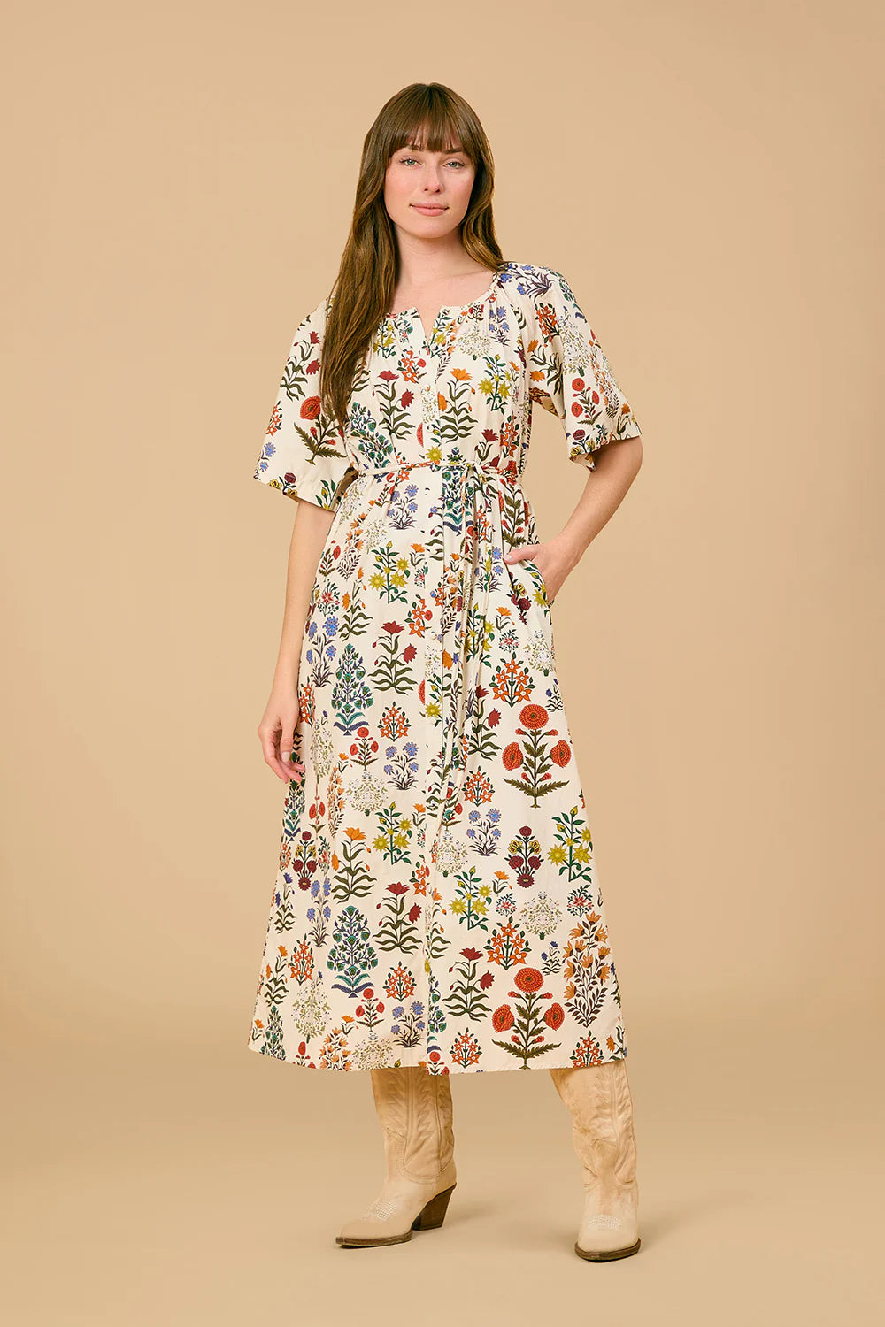 Faye Dress in Garden of Wales