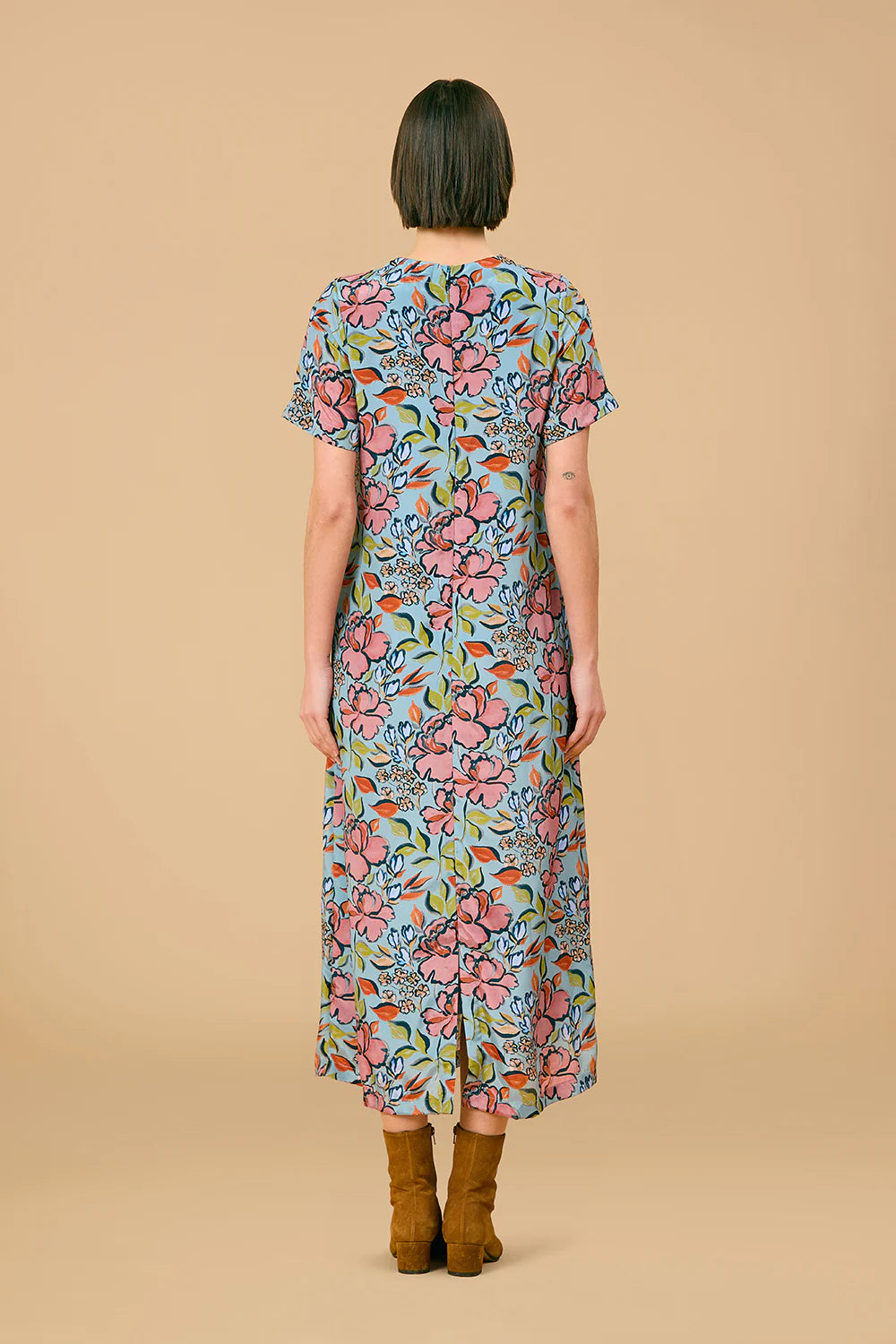 Gwyneth Dress in Rosewood