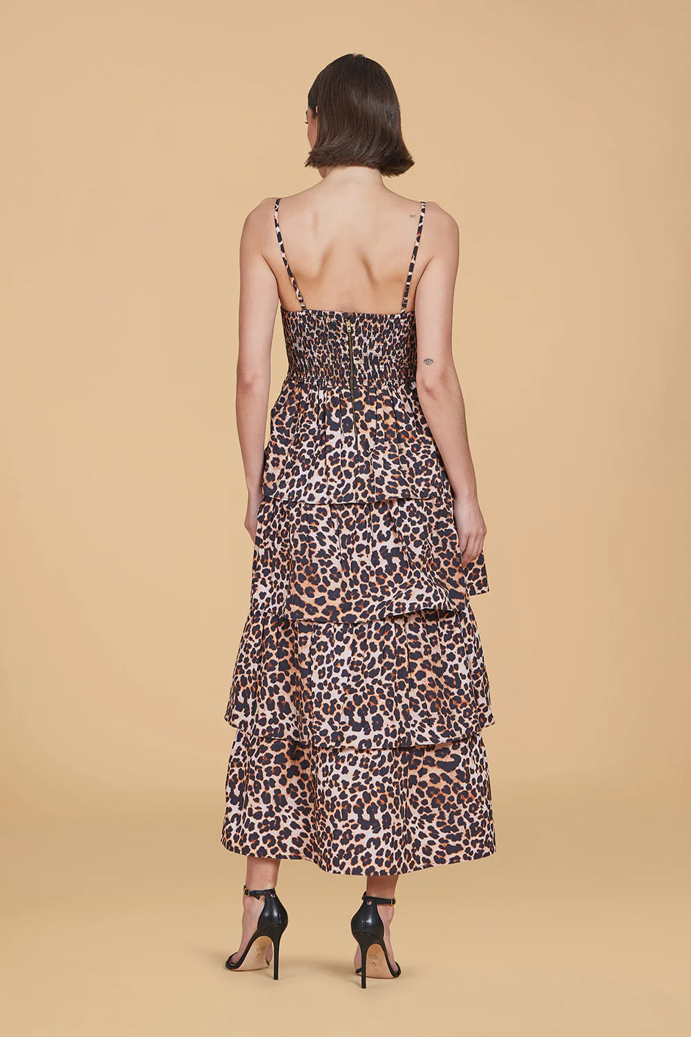 Ophelia Dress in Leopard