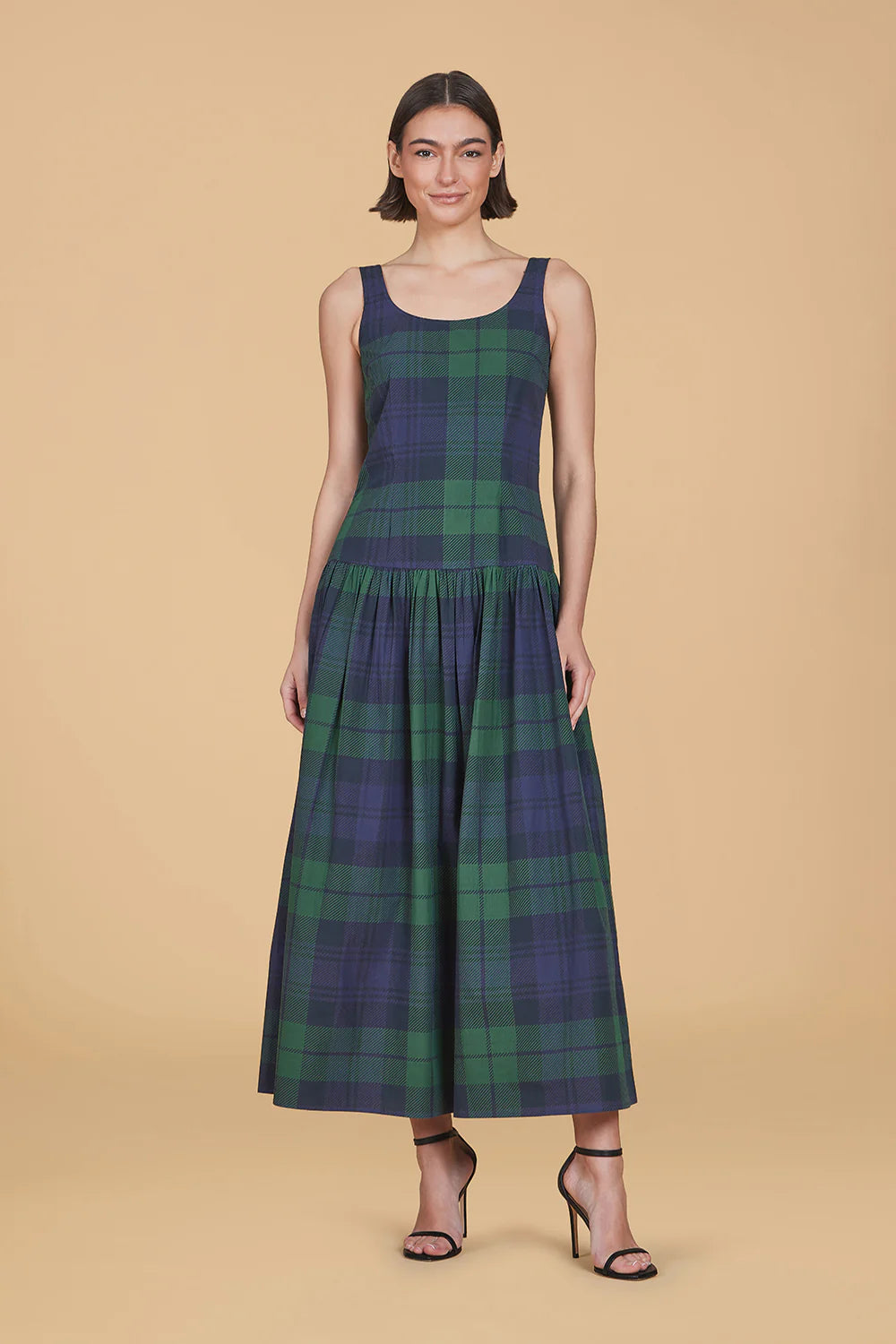 Annie Dress in Ralph's Tartan