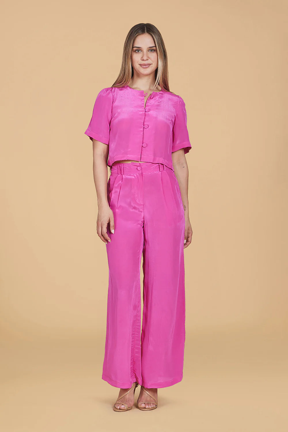 Heidi Top in Dragonfruit