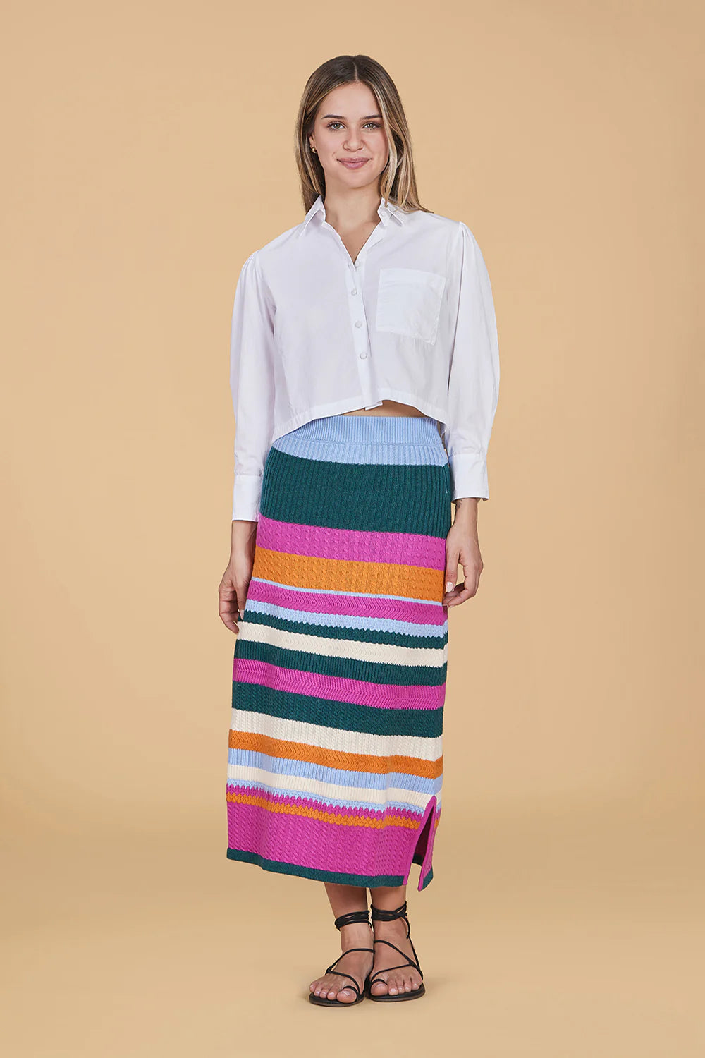 Birdie Skirt in Resort Knit