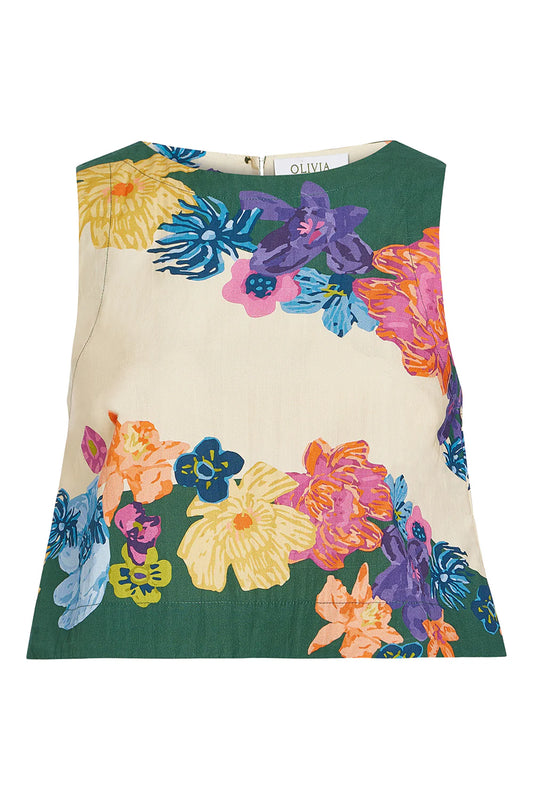Dani Top in Floral Fete