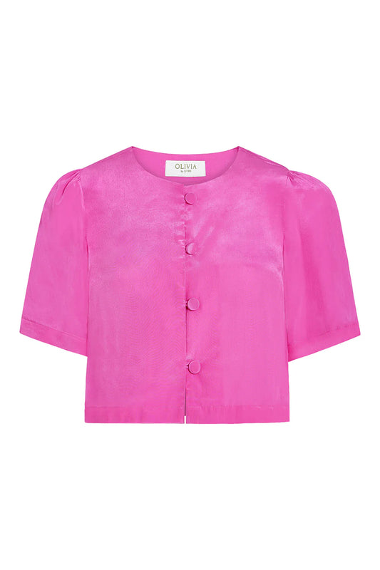 Heidi Top in Dragonfruit