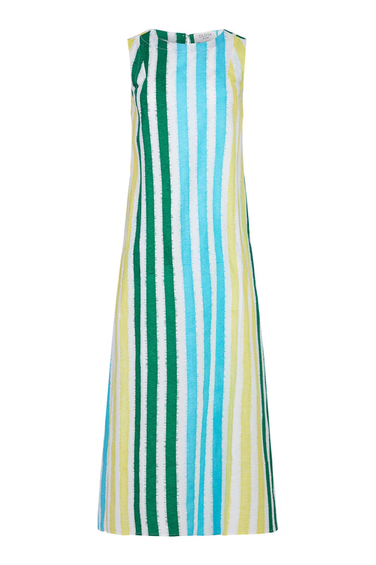 Dani Dress in Sorrento Stripe