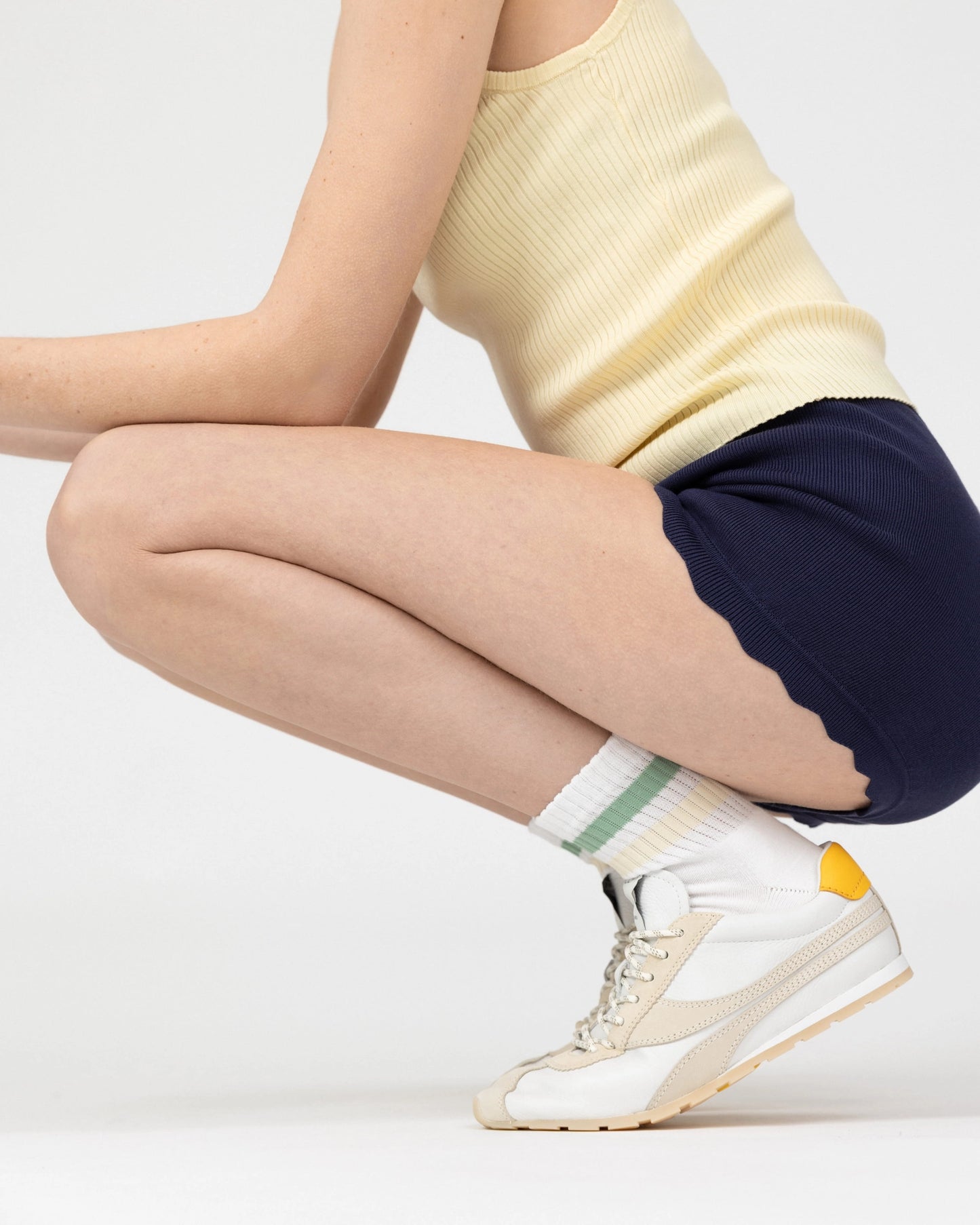 Essex Court Sneaker in Vintage White