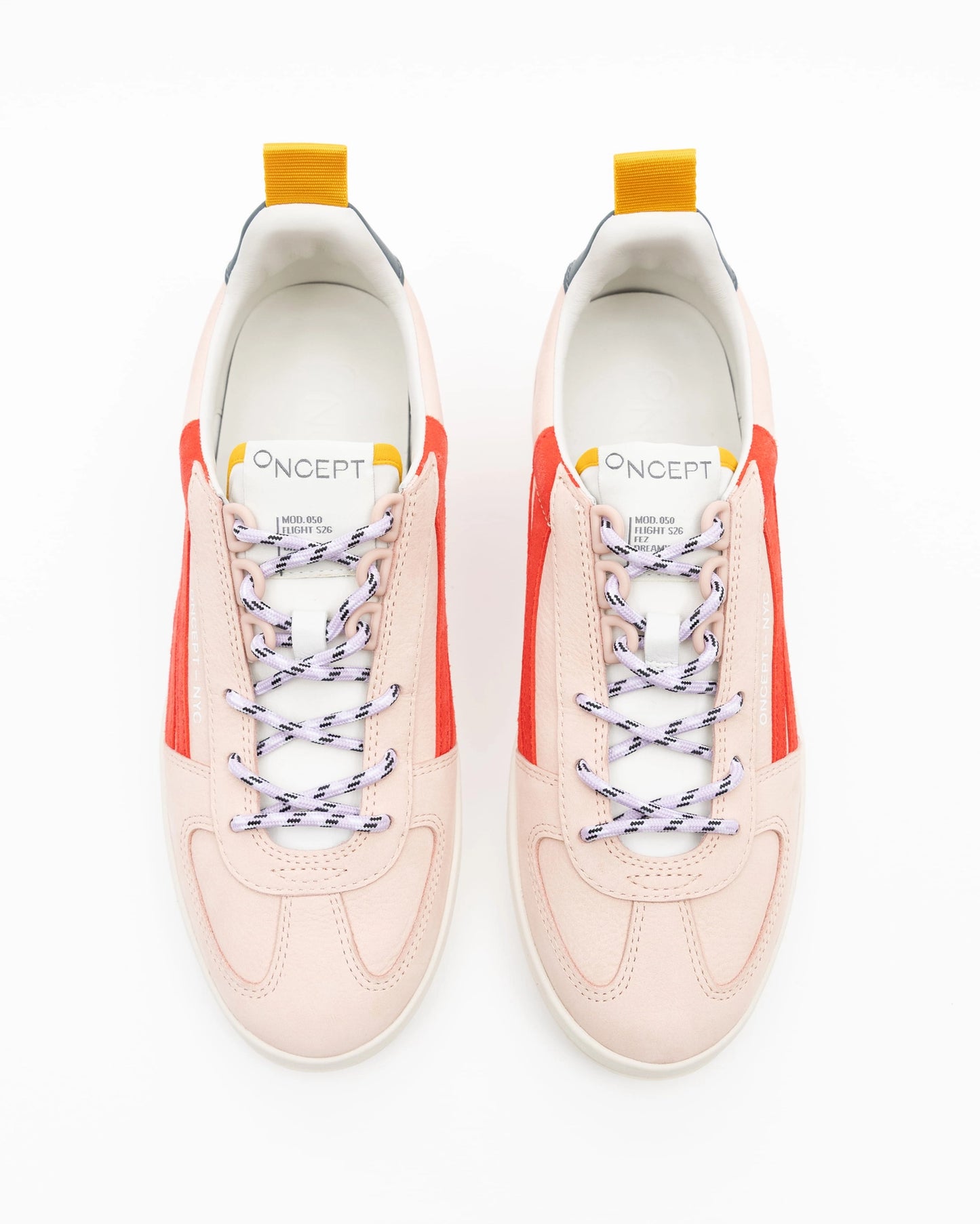 Fez Retro Sneaker in Dreamy Pink