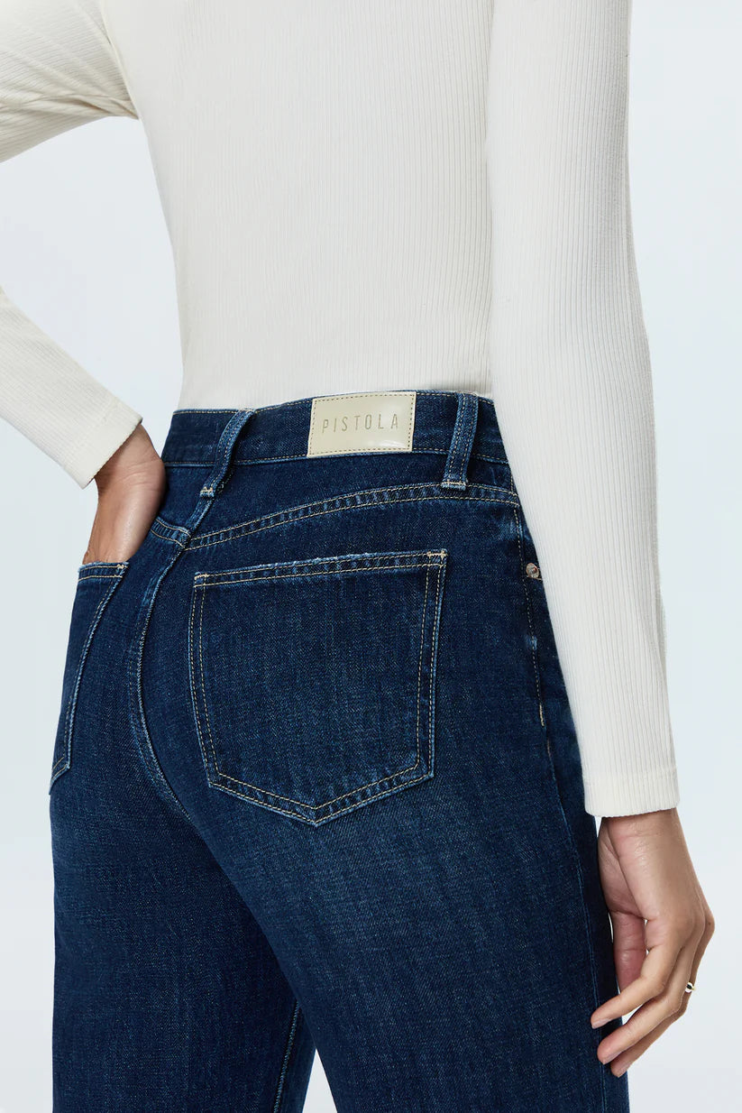 Cassie Super High Rise Straight Jean in Cultivate