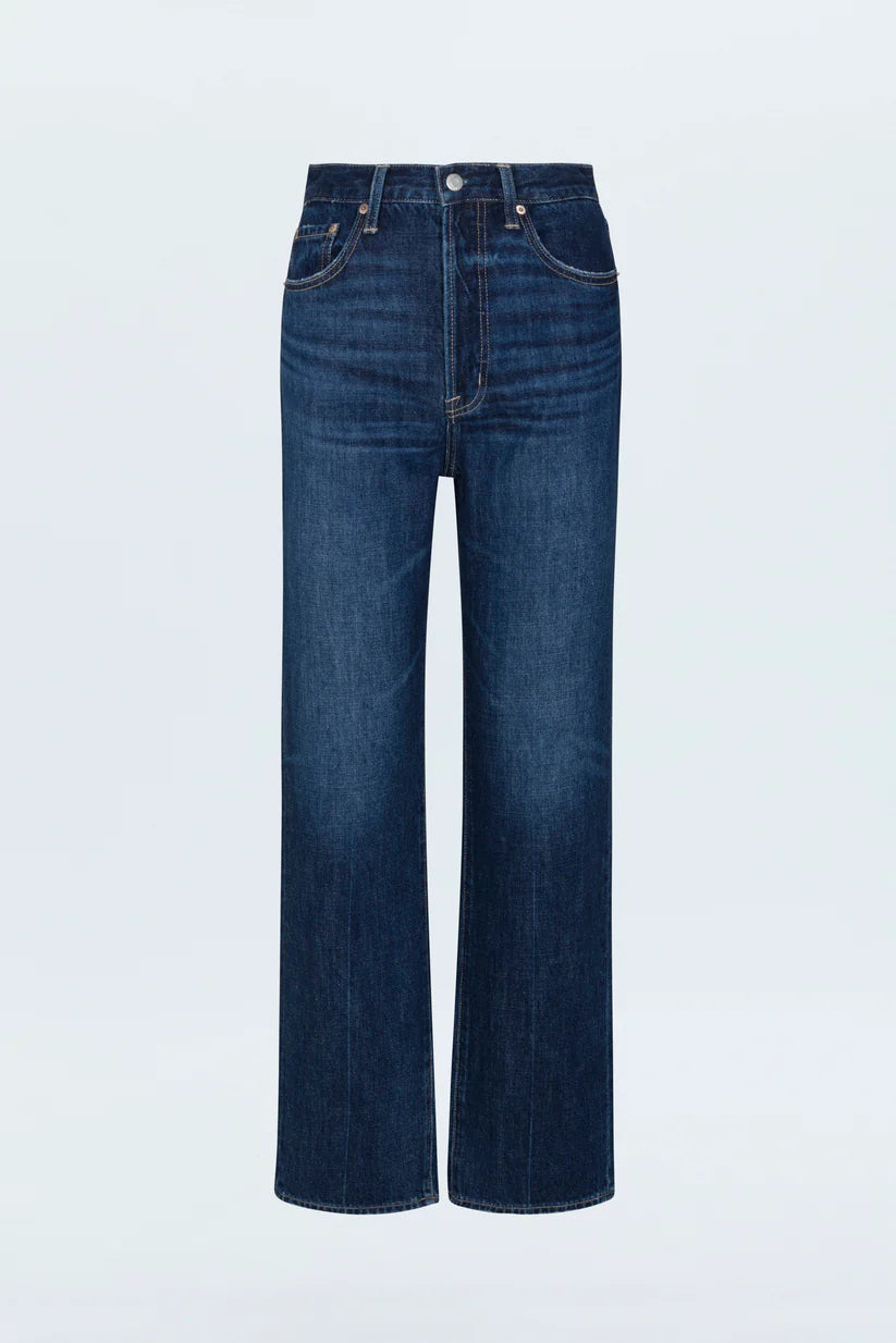 Cassie Super High Rise Straight Jean in Cultivate