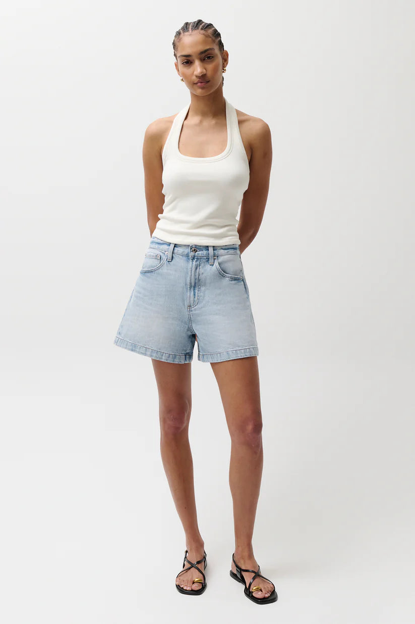 Saige High Rise A-Line Short in Berkeley