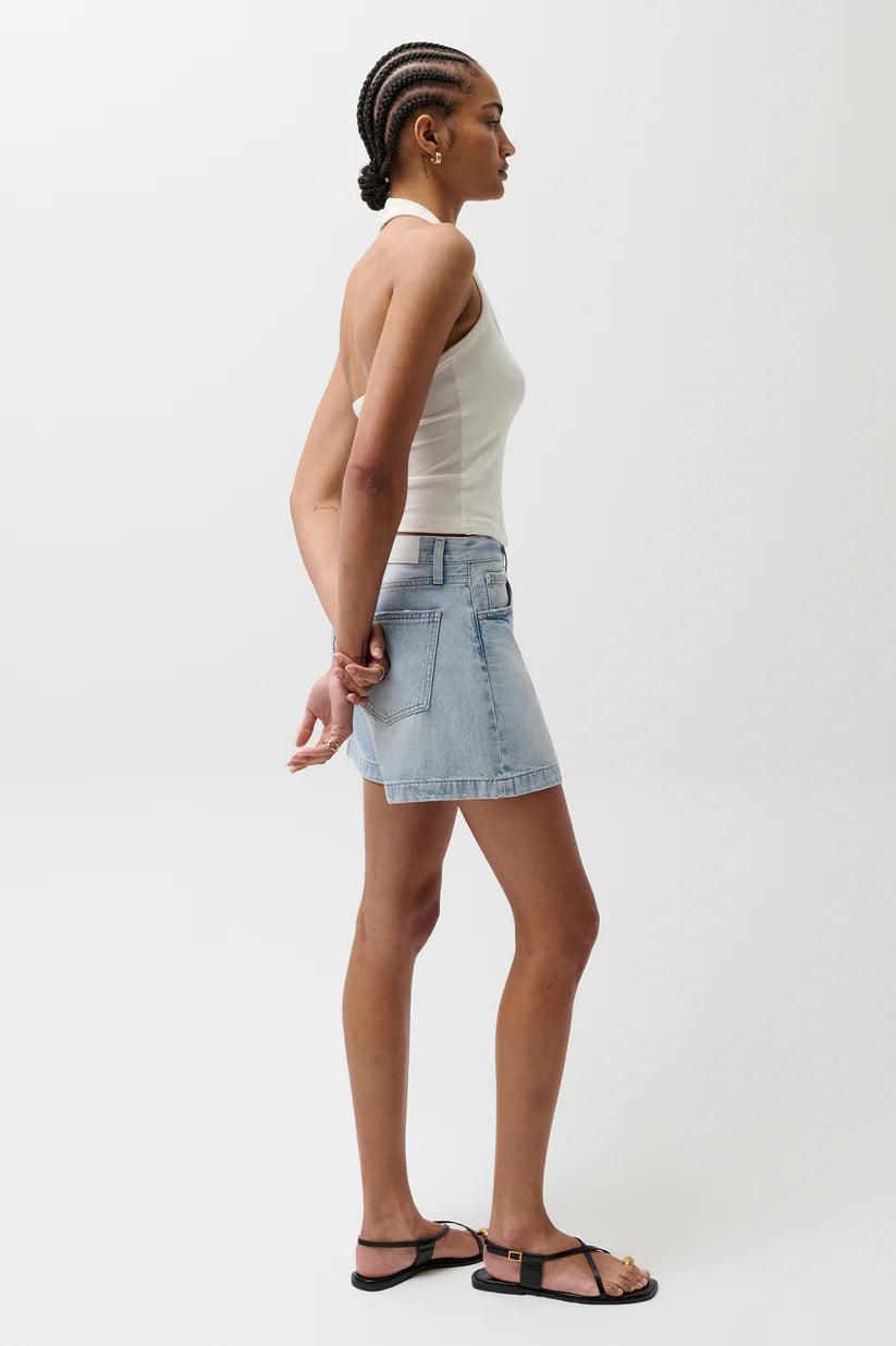 Saige High Rise A-Line Short in Berkeley