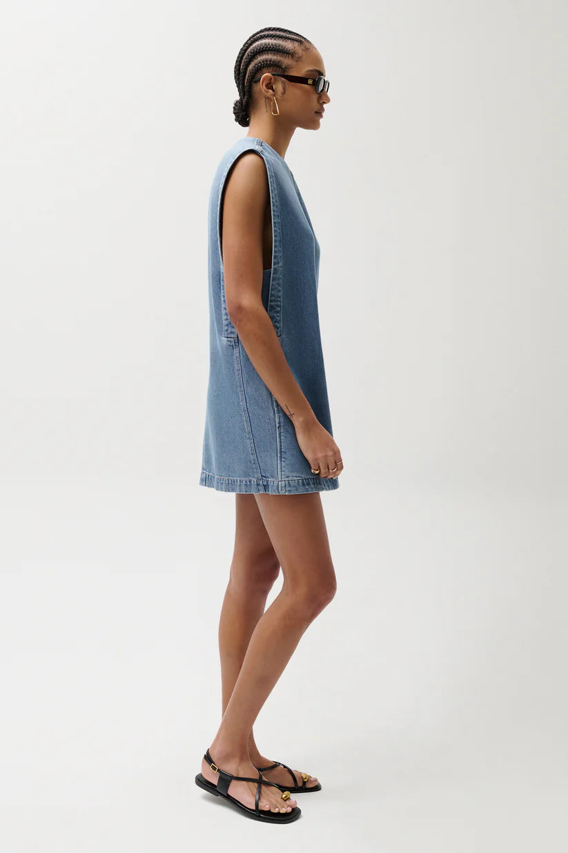 Karla Mini Dress in Attitude