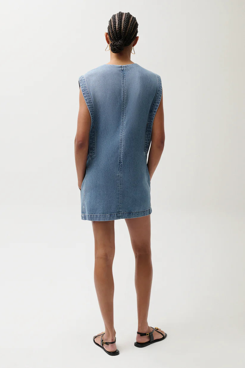 Karla Mini Dress in Attitude